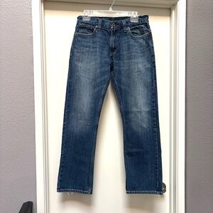 Levi’s 514 Men’s Slim Straight Jeans 30x30 Dark Wash Faded Zipper Fly